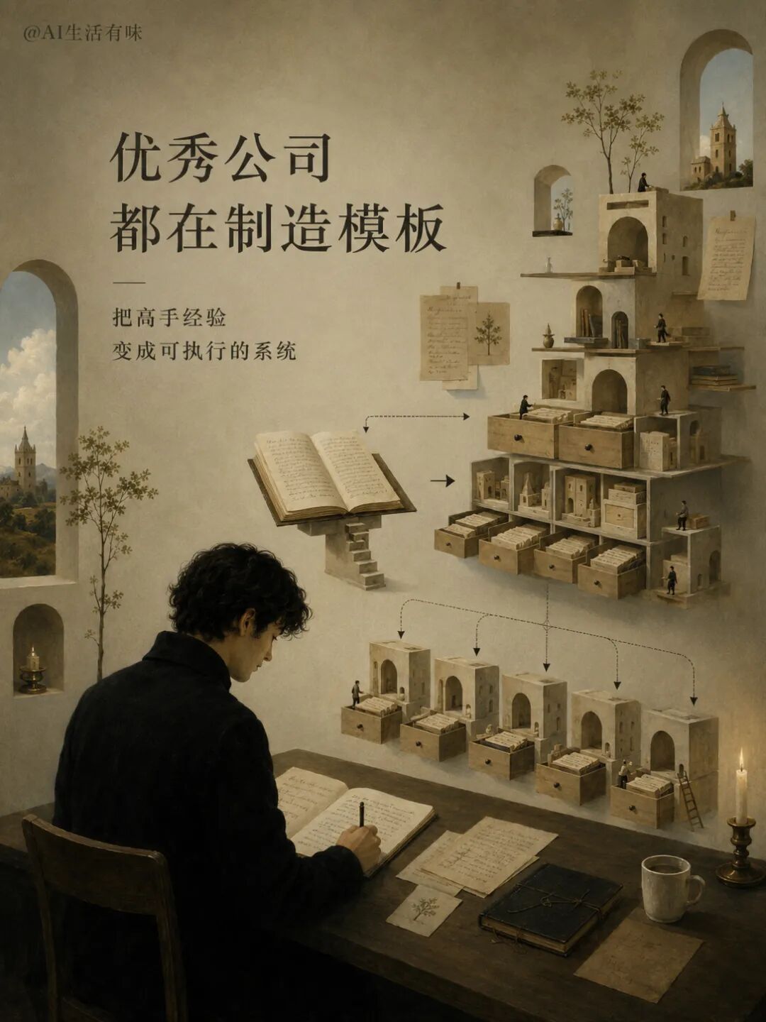 AI时代：最大的机会不是模型，而是模板
