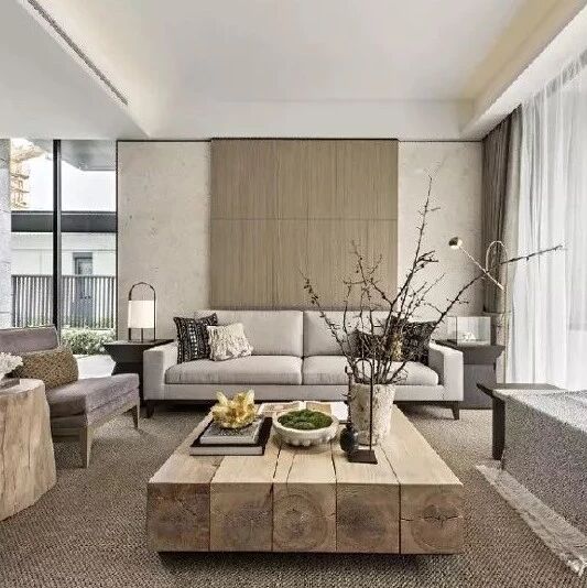 充满禅意的原木风，才是返璞归真的理想家！