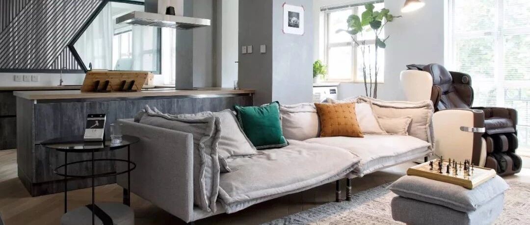 她家140㎡三室两厅只留主卧，其余全打通！