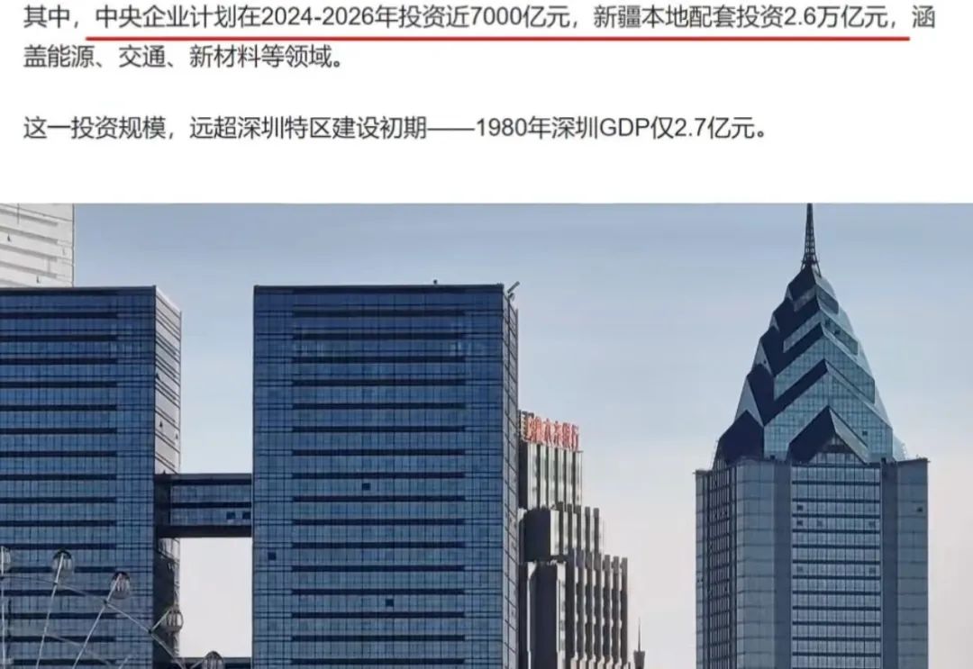 新疆有可能成为下一个深圳吗,国家3万亿扶持新疆引爆商机风口，新疆将成为下一个深圳！