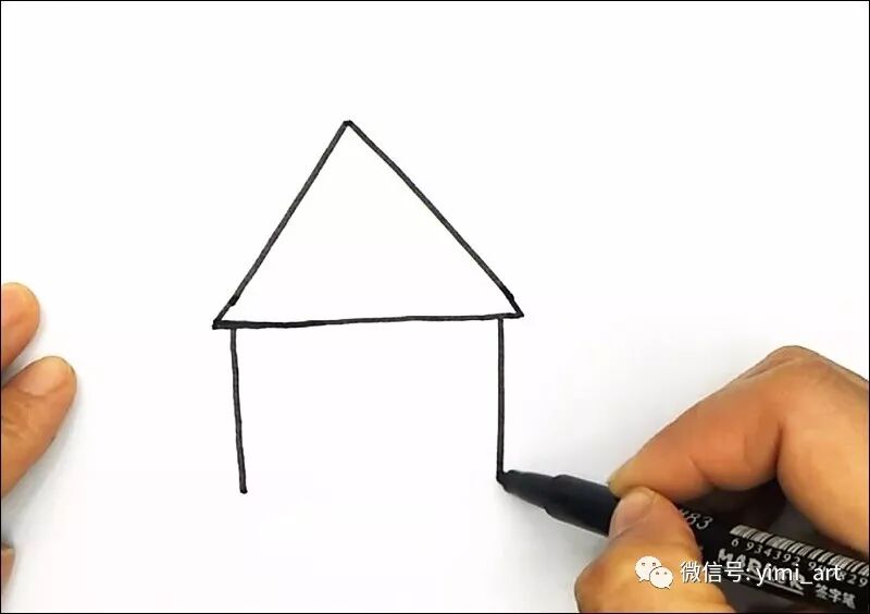 芈老师儿童画视频丨漂亮的房子