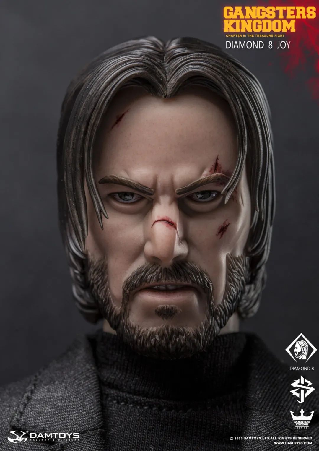 那个男人和他的狗，太酷了