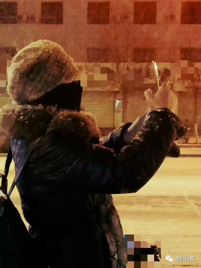 北风那个吹，雪花那个飘，2018年金昌的第一场雪如期而至