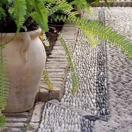 一堆石子，惊艳了整个院子