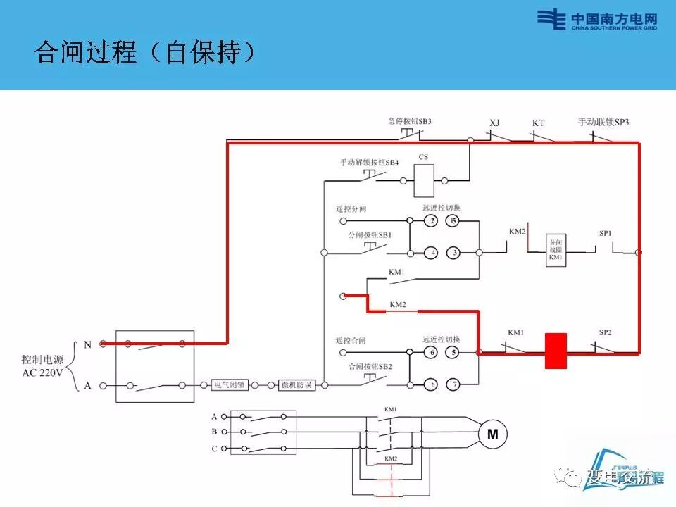 刀闸操作回路讲解的图16