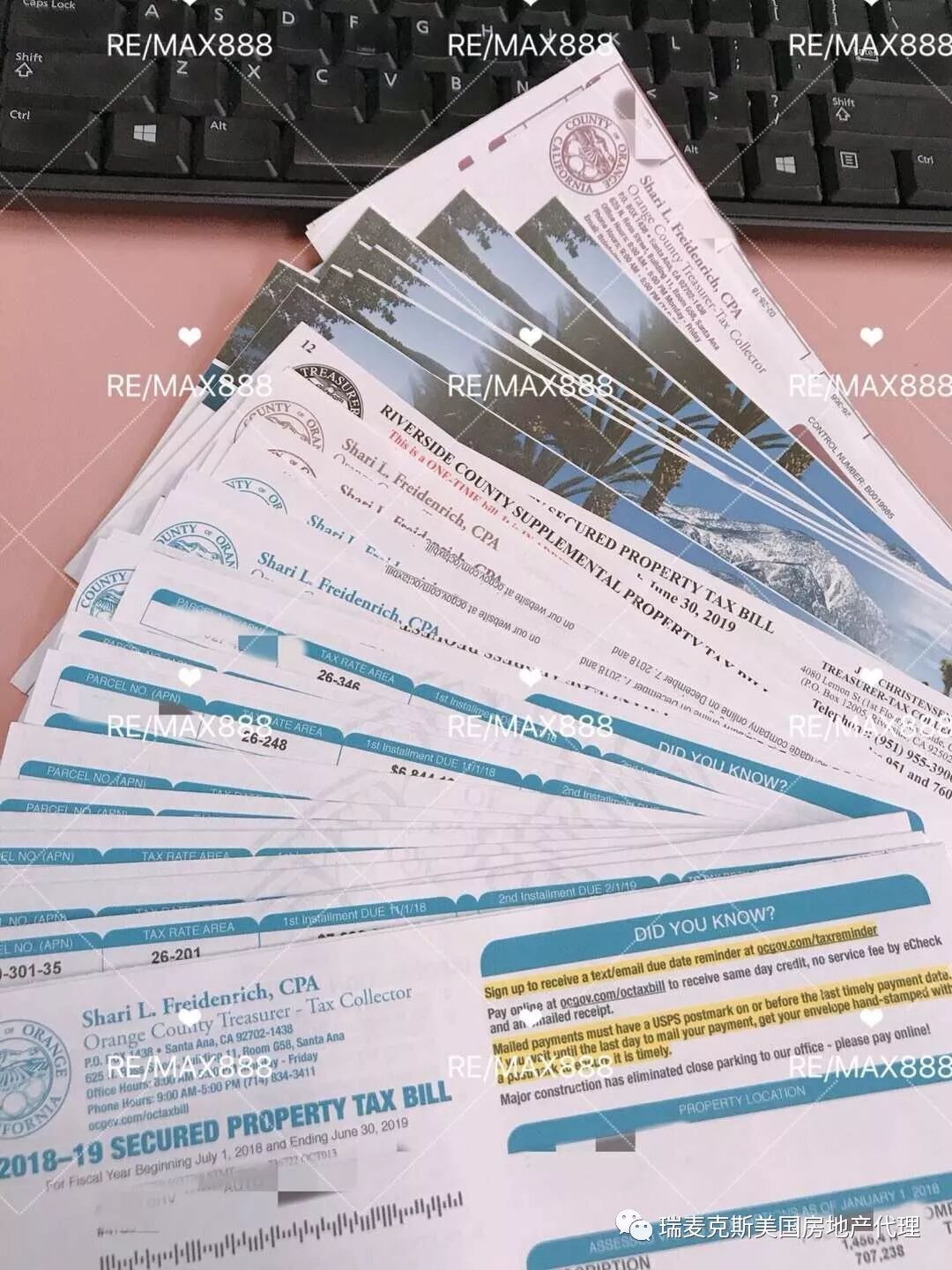 【地產】“交地税”大戏正式上演，Grace桂独家奉送四大County如何交地税，一网打尽。