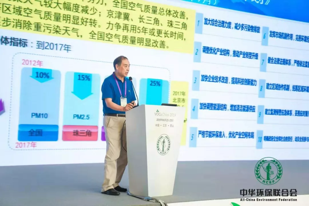中国环科院大气环境首席科学家柴发合：大气治理 VOCs控制问题突出