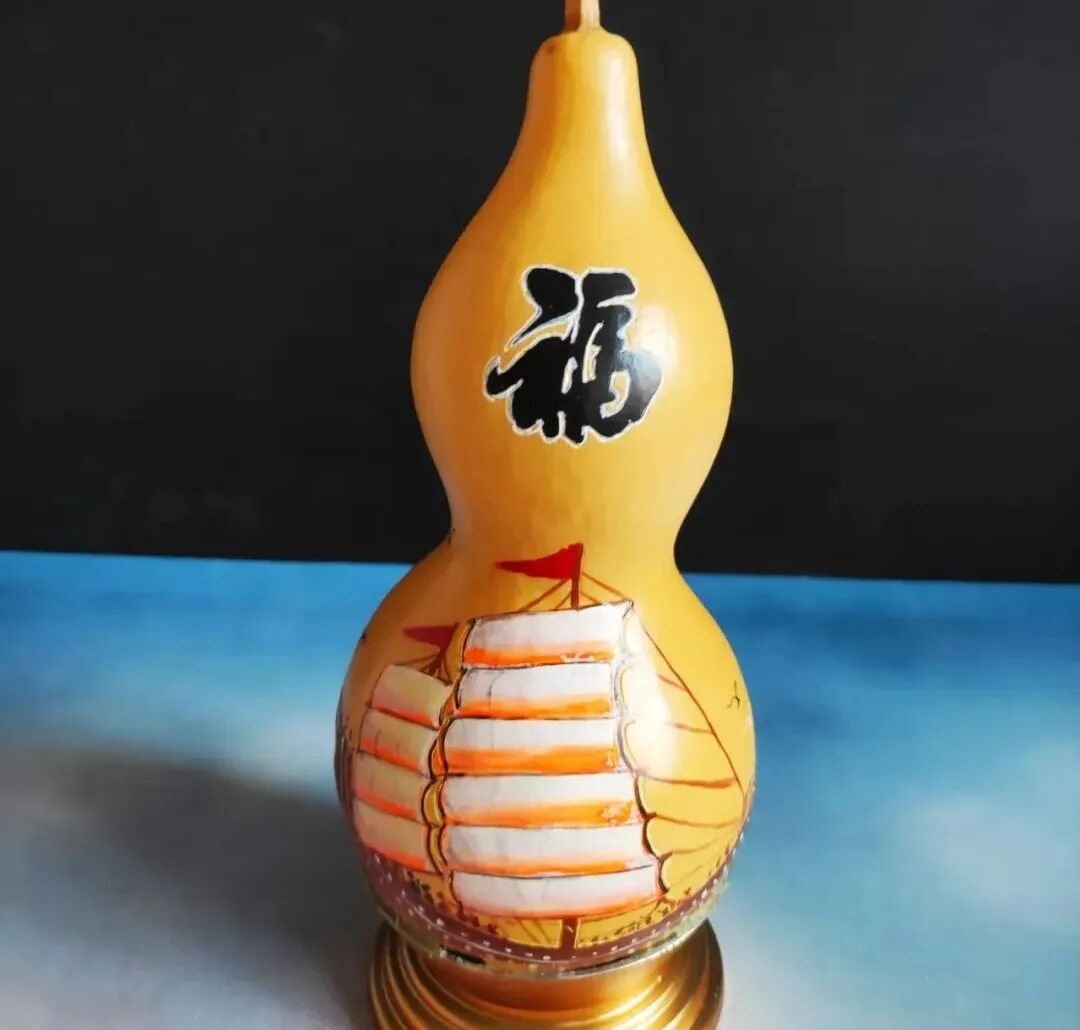 【身边的文艺名家】姜永基葫芦雕刻作品赏析 第3张