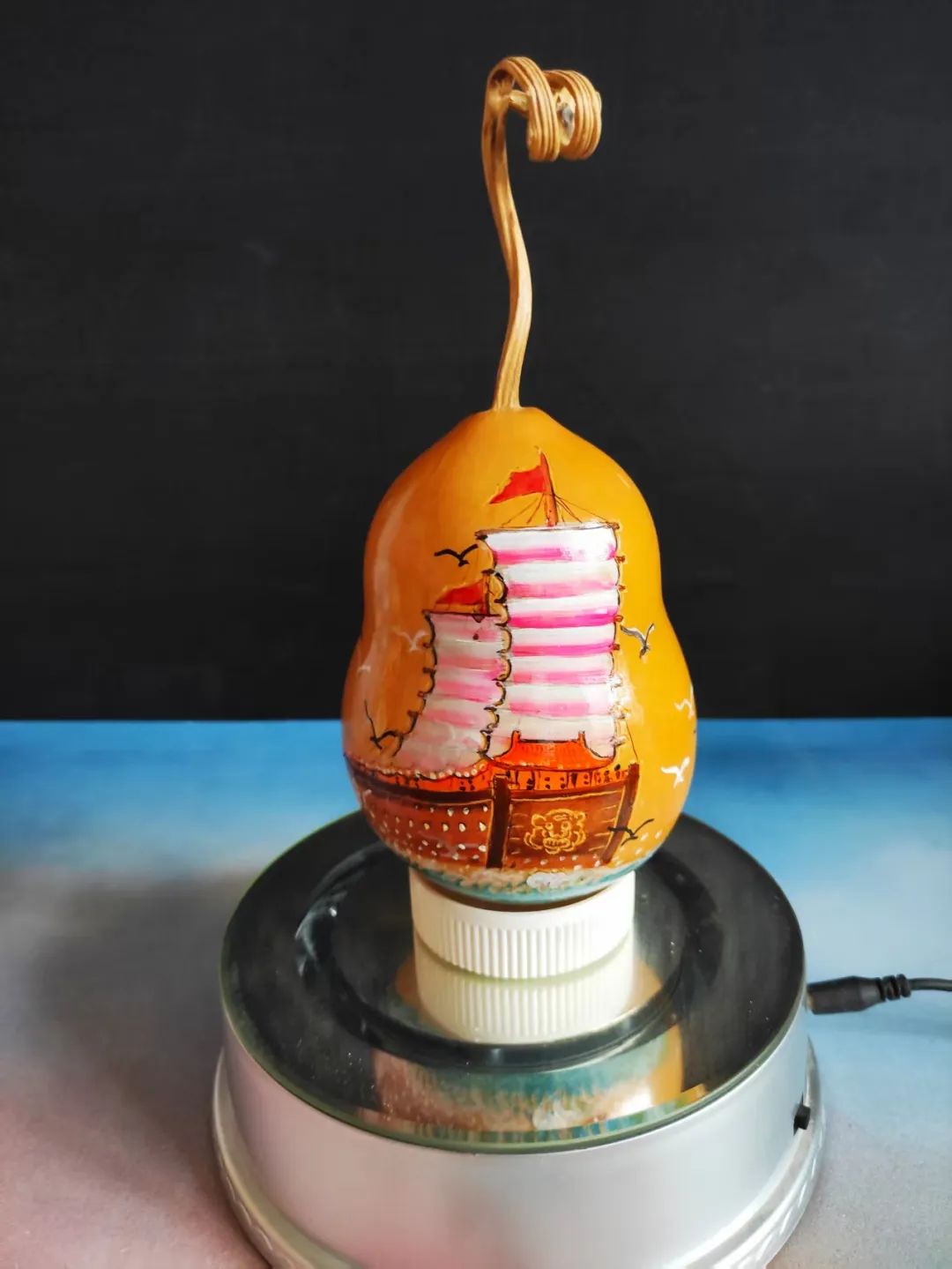 【身边的文艺名家】姜永基葫芦雕刻作品赏析 第6张