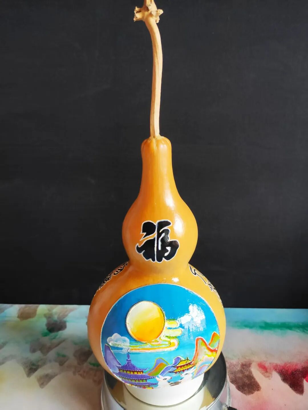 【身边的文艺名家】姜永基葫芦雕刻作品赏析 第12张