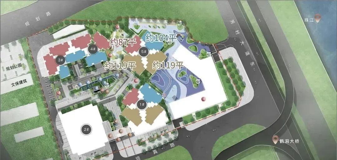 荔湾保利越秀天启，*后一栋，附*新特价表！