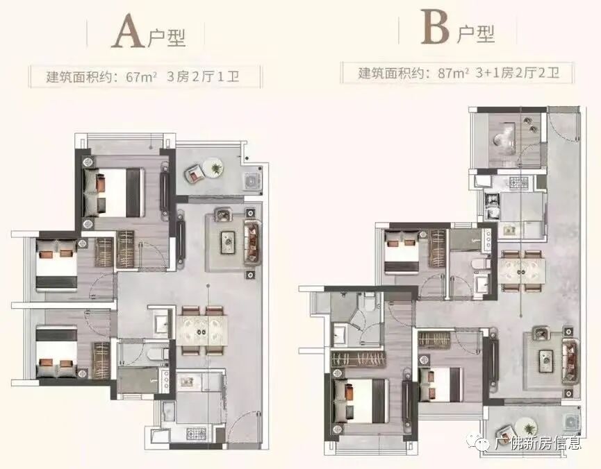 珠江广钢花城、保利和悦滨江、力诚榕诚湾怎么选，详情分析