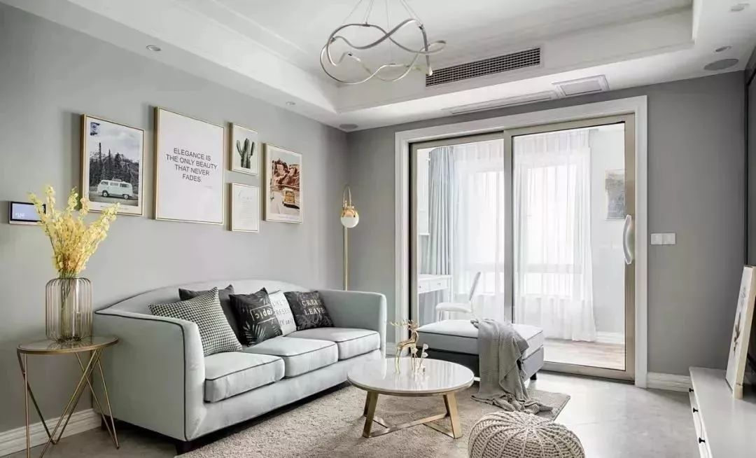 89平北欧风三居室，阳台变身工作区，简洁大方又舒适！