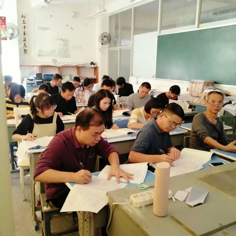 读课标问初心练精兵担使命仙游私立一中举行教师课标解读测试活动