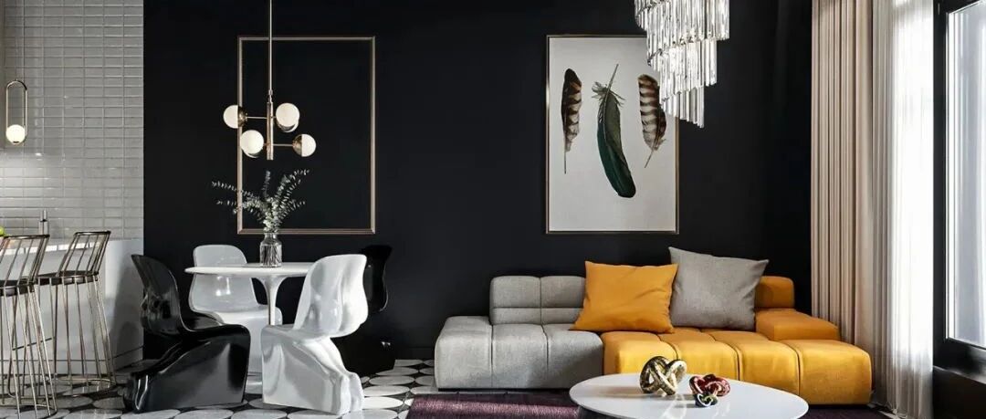 “黑白配”，一样的轻奢，不一样的空间腔调