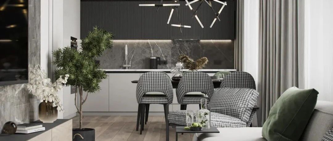 65m小户型，绿色的自然优雅