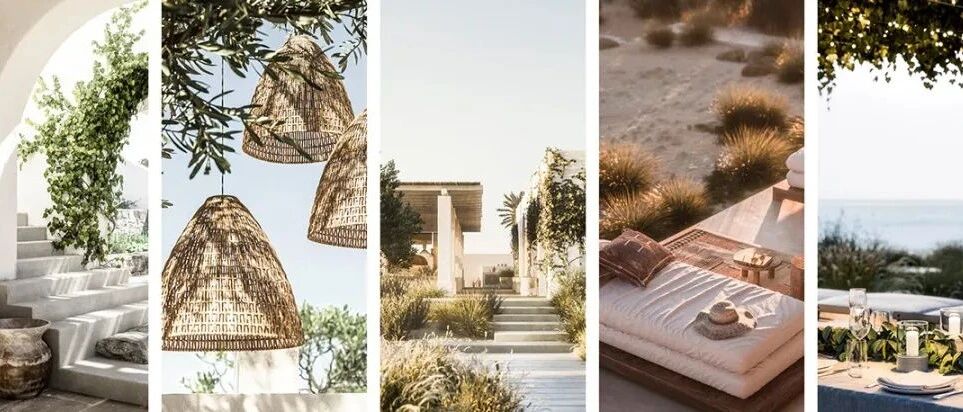 地中海风餐厅，用餐讲究的是环境与心情