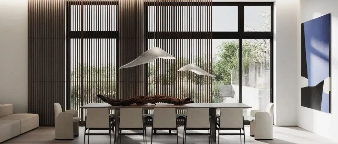 400㎡独栋别墅，极简格调下的东方禅意