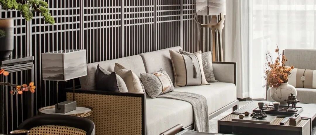 壹新设计·新作 / 现代中式样板间·山水画境 诗意隽永