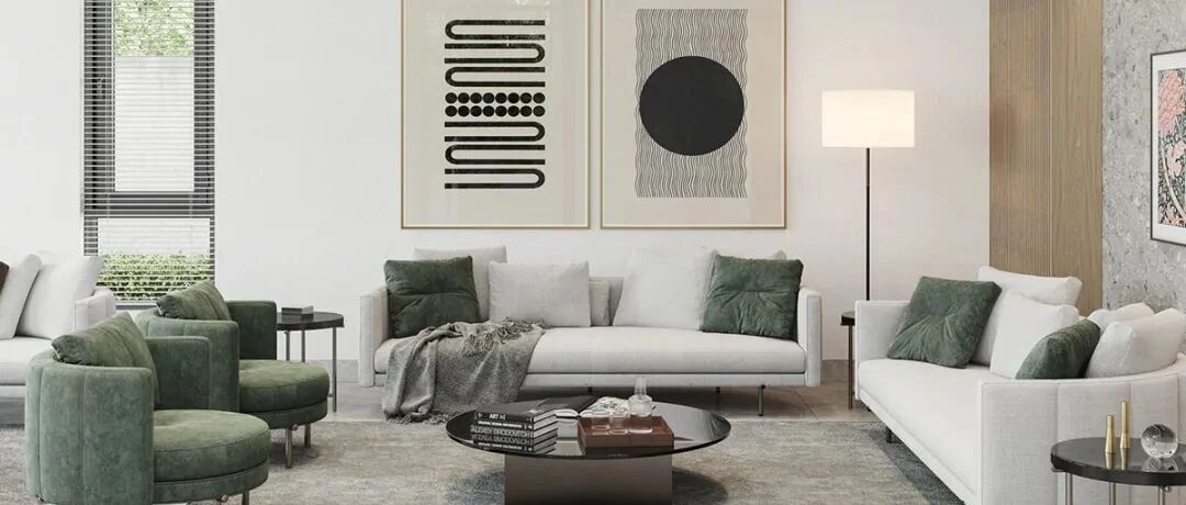 480m²私宅设计，简约空间的用色之道