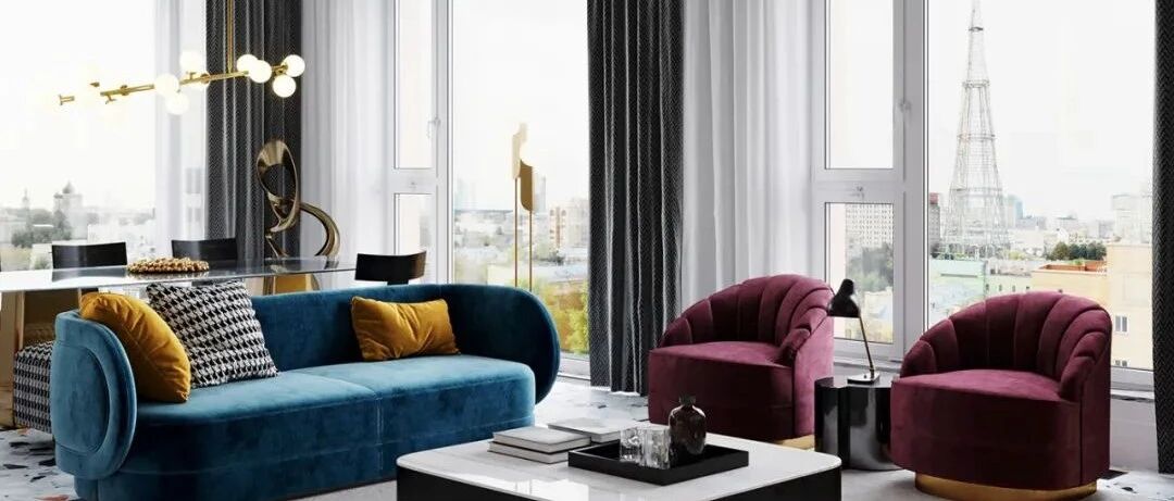 110m²巴黎私宅，轻奢的时尚范儿