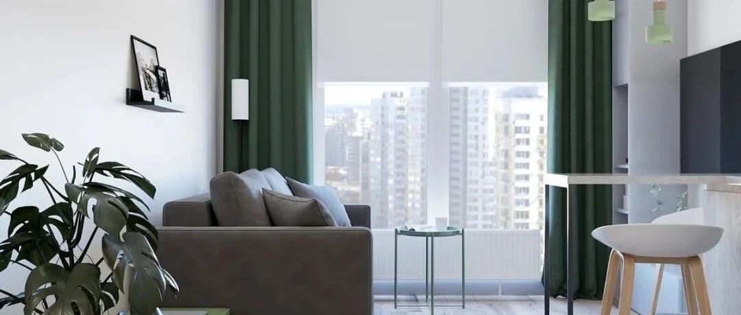 39m²极简清新小户型，主要功能区一个不少