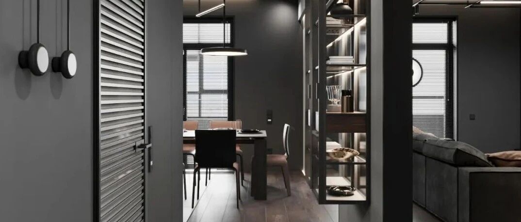 DE&DE新作 | 146㎡ 高级黑轻奢私宅