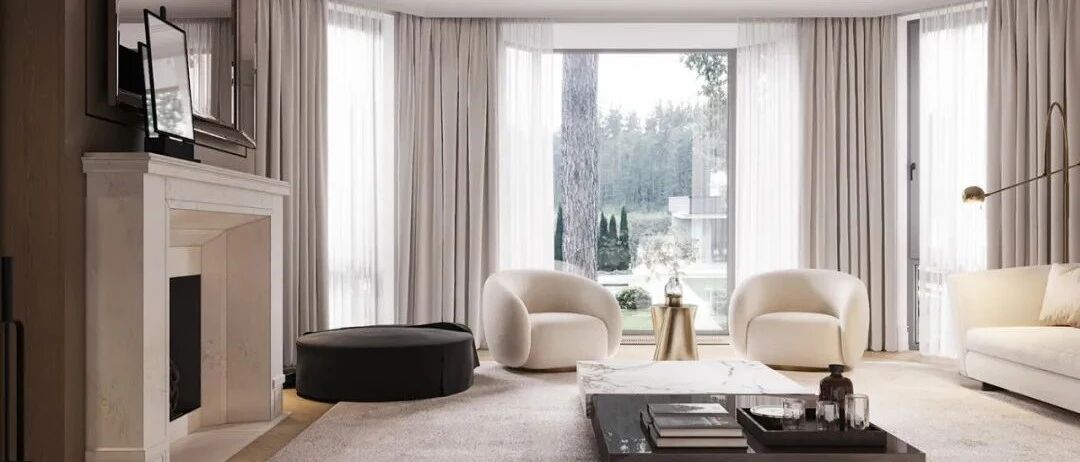 轻奢+新古典主义，400m²独栋别墅的优雅