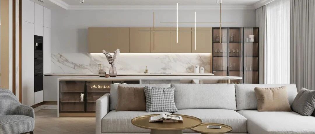 轻奢·橄榄金的优雅 / DE&DE Studio