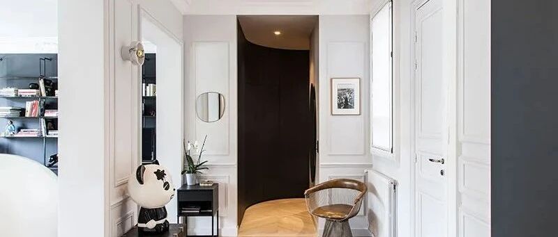 鲜明色彩对比，演绎全新法式空间