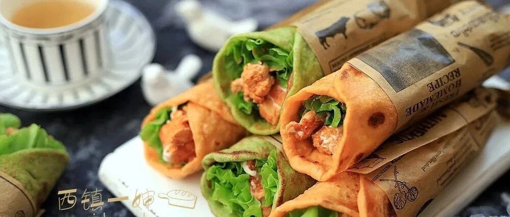 彩色低卡鸡肉卷，把春天的味道一口吃掉！