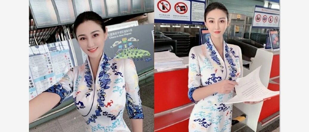 空姐的衣服真好看