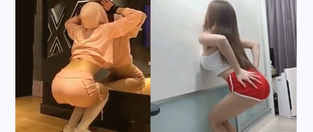 姑娘们现在都流行贴墙蹲？