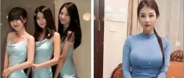 你会选左边的三个妹子，还是右边的一个妹子?