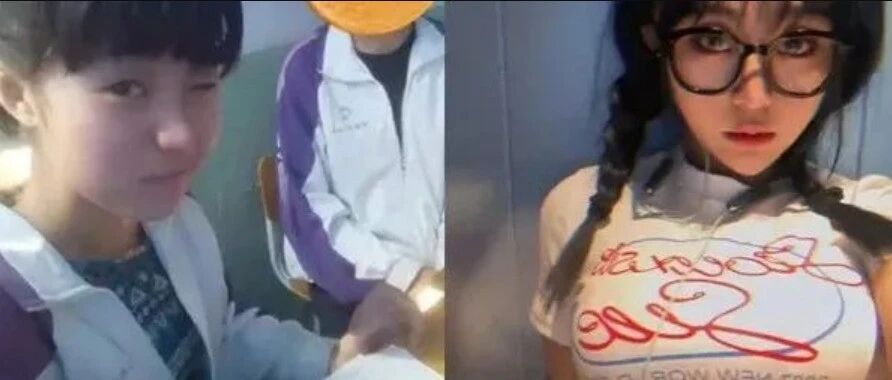 ​五年她胖了20斤，明显知道肉长哪了