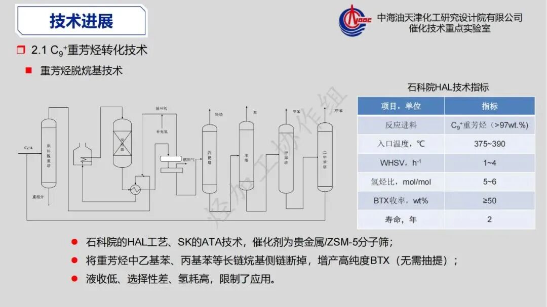 重芳烃馏分高值化利用发展策略的图15