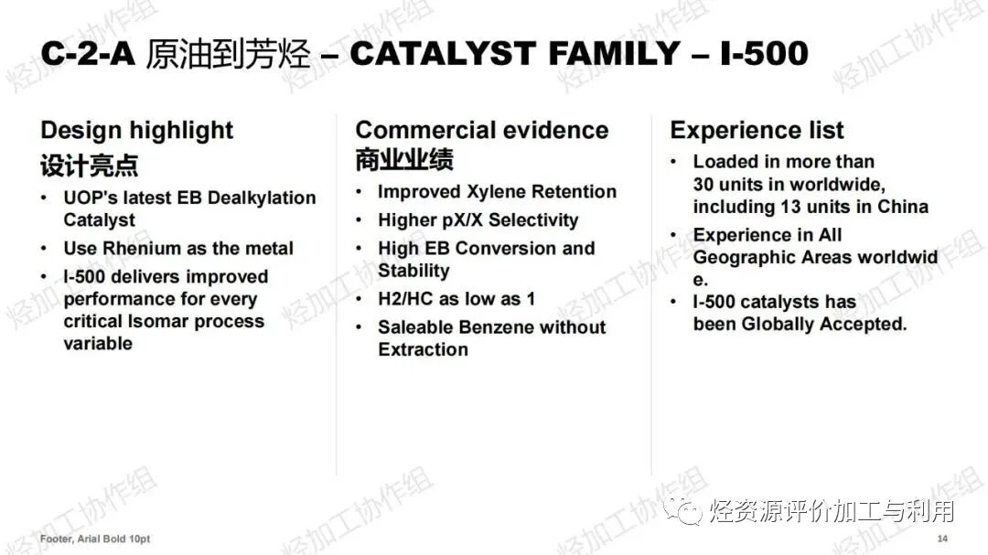 PPT│助力芳烃、烯烃增产——霍尼韦尔UOP催化剂开发和应用进展的图15