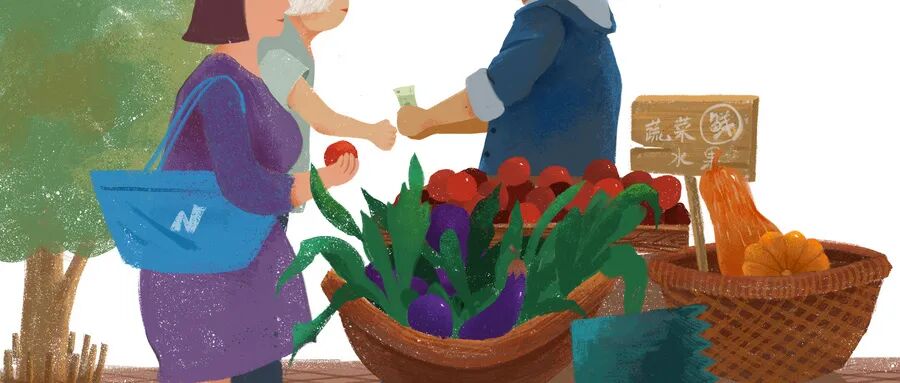 攝圖網(wǎng)_401757777_路邊攤賣菜插畫(非企業(yè)商用).jpg