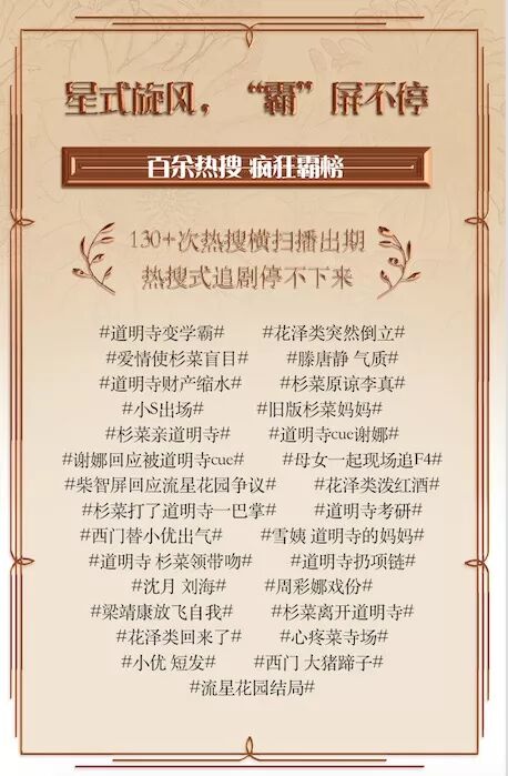 《流星花園》強勢收官，以青春為名義搶占C位-鋒巢網