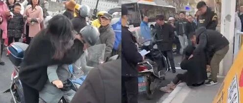 江苏常州女孩为买手机，当街嘶吼动手打妈妈：对不起，这次我站孩子