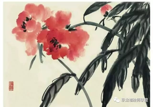 国画干货 各种花卉的写意画法 职业墙绘师联盟 微信公众号文章阅读 Wemp