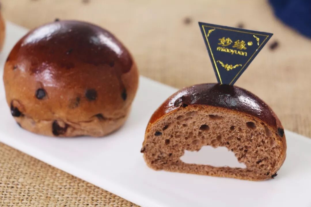 黑眼豆豆巧克力面包