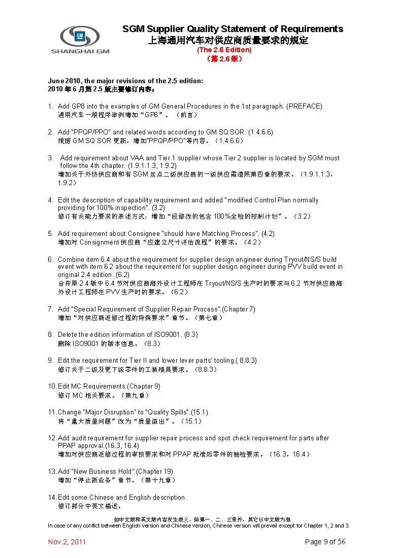 【报告3321】上汽通用对供应商质量要求（52页可下载）的图10