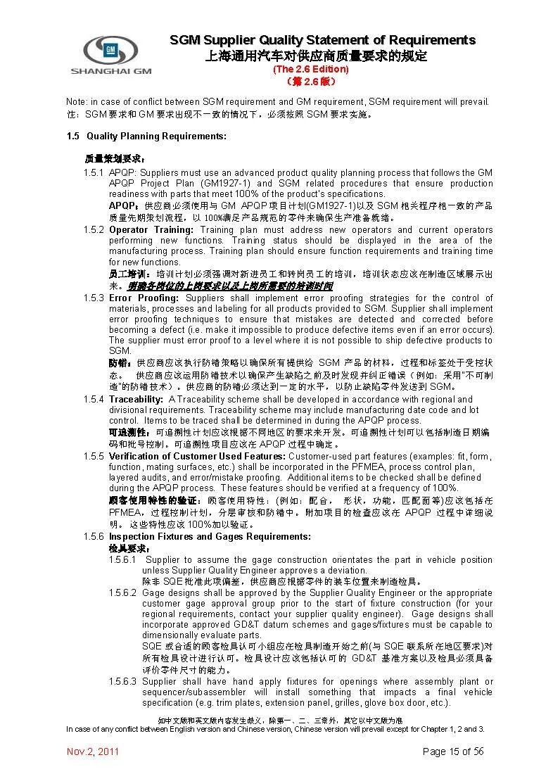 【报告3321】上汽通用对供应商质量要求（52页可下载）的图16