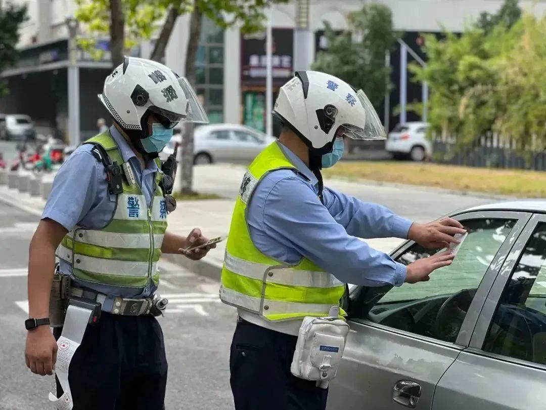 汕頭交警嚴查嚴管在