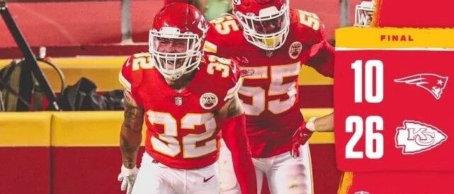 进攻防守两开花——酋长主场26-10轻取爱国者继续保持全胜