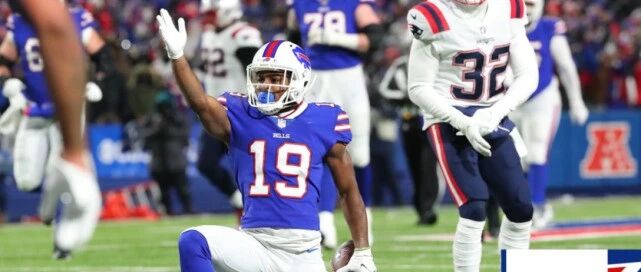 外卡赛丨比尔47-17狂虐爱国者 阿伦传5达阵上演进攻盛宴