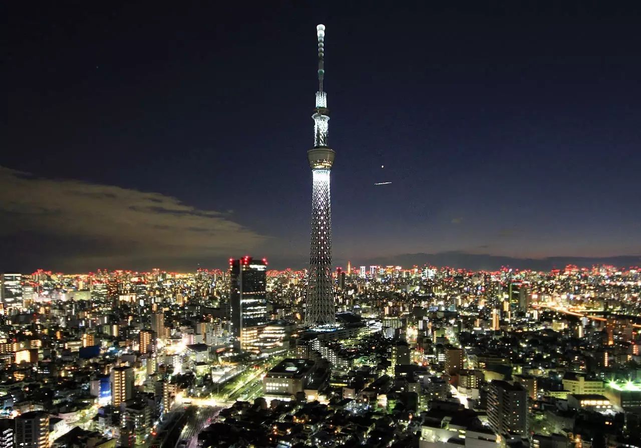 东京天空树多高图片