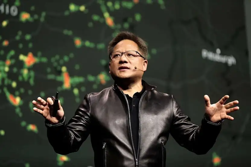 Nvidia 首席执行官黄仁勋：在 AI 火热期间加薪 60%，正式超越竞争对手