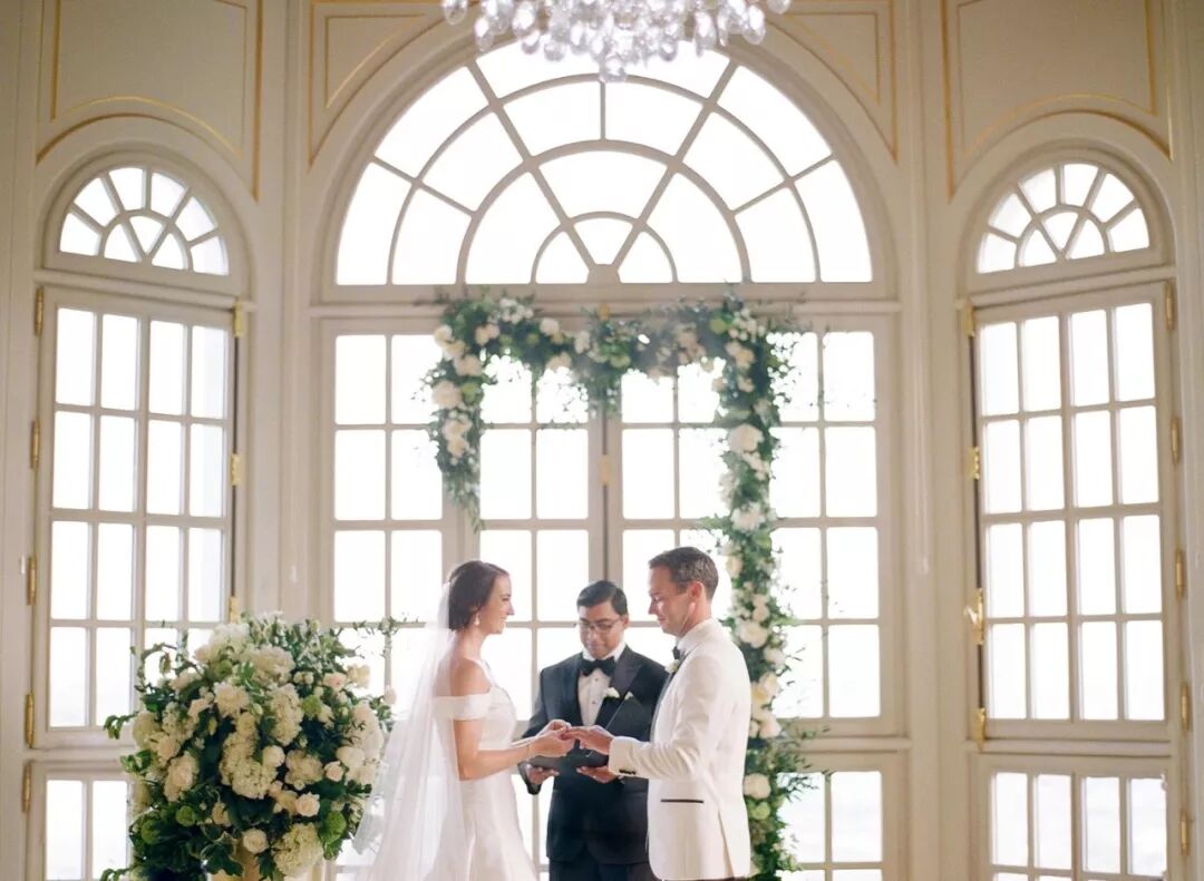 白色系婚礼花艺灵感图集